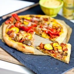 Roasted Ratatouille Pizza