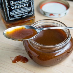 Vanilla Bourbon Caramel Sauce