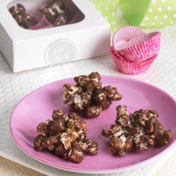Rocky Road Popcorn Clusters