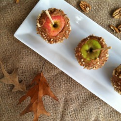 Raw Caramel Apples