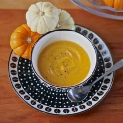Roasted Pumpkin Parmesan Soup
