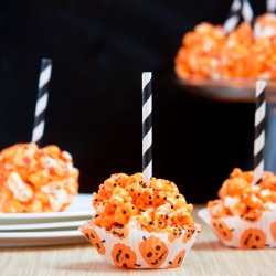 Halloween Popcorn Balls