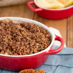 Apple Pie Quinoa Casserole