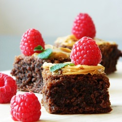 Peanut Butter Brownies