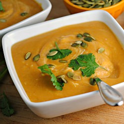 Red Lentil-Pumpkin Soup