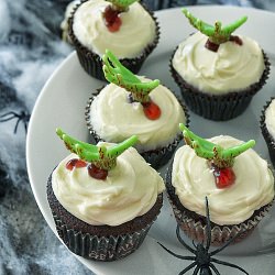 Bloody Zombie Cupcakes
