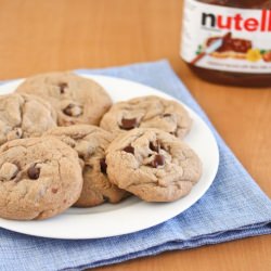 Soft Nutella Cookies