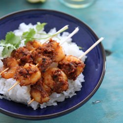 Spicy Prawn Roast