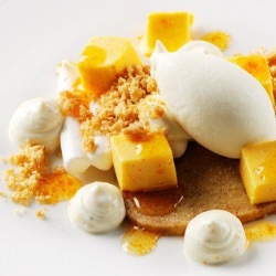 Sea Buckthorn Curd Meringue