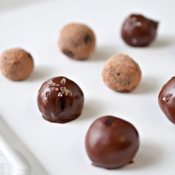 Salted Chocolate Stout Truffles