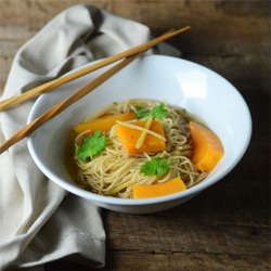 Butternut Squash Noodle Broth