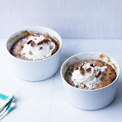 Self-Saucing Maple Pecan Cakes