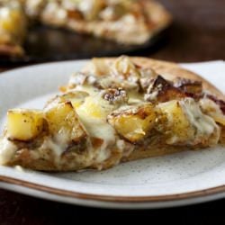 Roasted Rosemary Potato Pizza