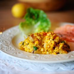 Scrambled Eggs with Porcini