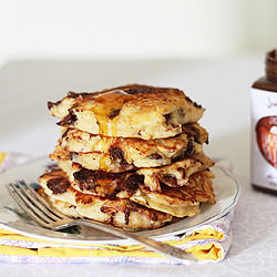 Chocolate Chip Hazelnut Pancakes