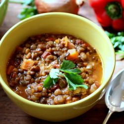 Lentil and Chorizo Stew