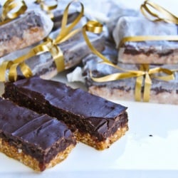 Crispy Chocolate “Caramel” Bars