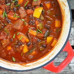 Beef and Pumpkin Chili Mole