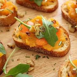 Butternut Squash Crostini