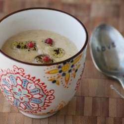 Cream of Chestnuts and Mushrooms