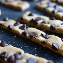 Chocolate Chip Cookie Sticks