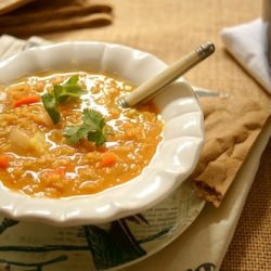 Low-Fat Coconut Curry Lentil Soup