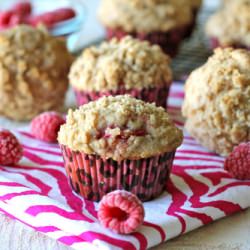 Raspberry Spiced Muffins