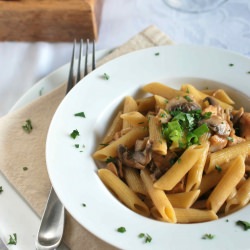 Creamy Chicken Marsala Pasta