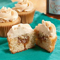 Double Caramel Cupcakes