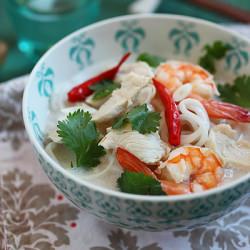 Coconut Lime Noodle Soup