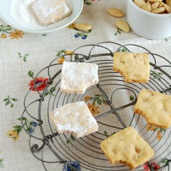 Almond Rosewater Shortbread