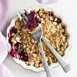 Pistachio Crumble