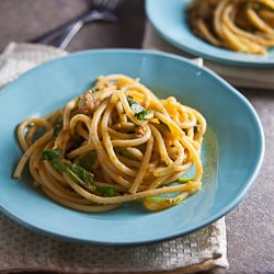 Pasta with Pumpkin Cream
