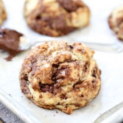 Nutella Drop Biscuits
