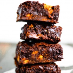 Butterscotch Cocoa Brownies