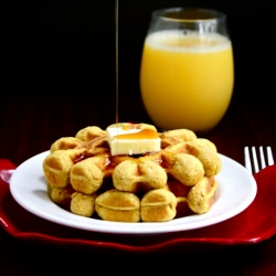 Pumpkin Spice Waffles