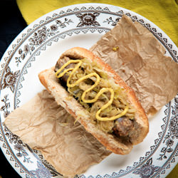 Beer-Braised Brats
