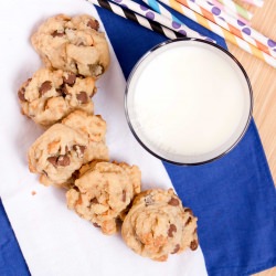 Caramelized Peanut Chocolate Cookies