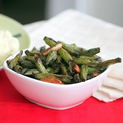 Beans with Almonds