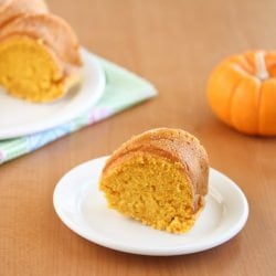 Eggless Pumpkin Cake