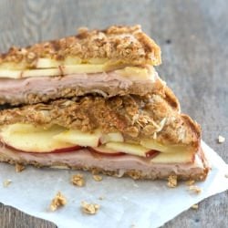 Granola Turkey Cheddar Panini