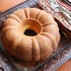 Lemon Chobani Pound Cake