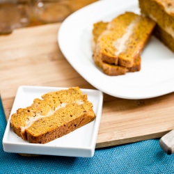 Pumpkin Cream Cheese Bread