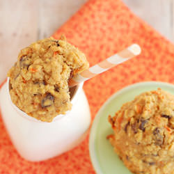 Honey Carrot Oatmeal Cookies