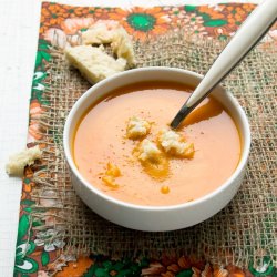 Squash and Red Bell Pepper Soup