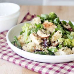 Basil Lemon Chicken Salad