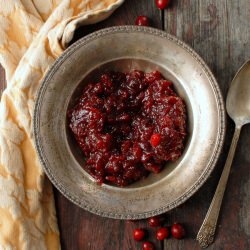 Spicy Honey Cranberry Sauce