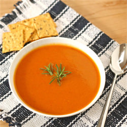 Red Pepper Pumpkin Soup