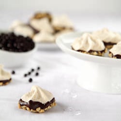 Peanut Butter Meringue Cookies