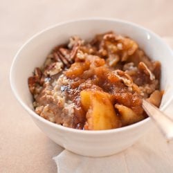 Homemade Maple Cinnamon Applesauce